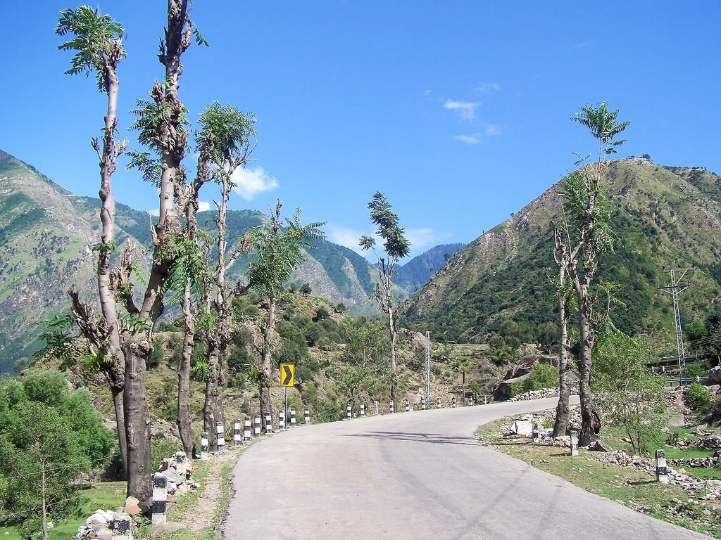 Karakoram Highway in Kohistan