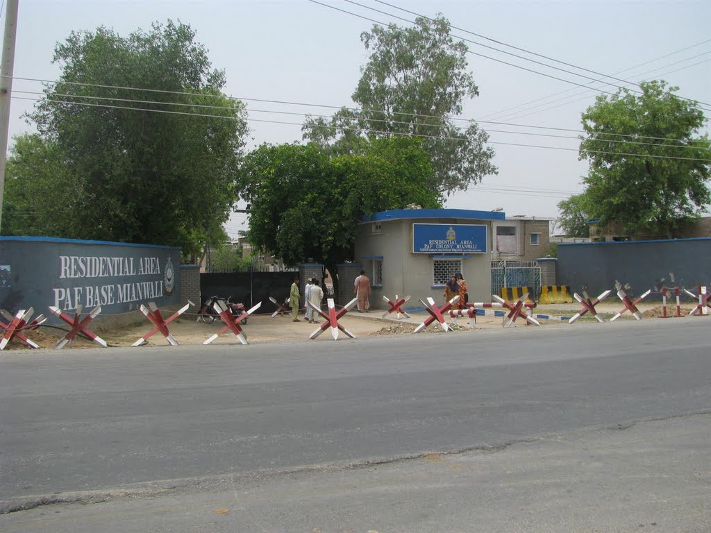 PAF Colony Gate Mianwali