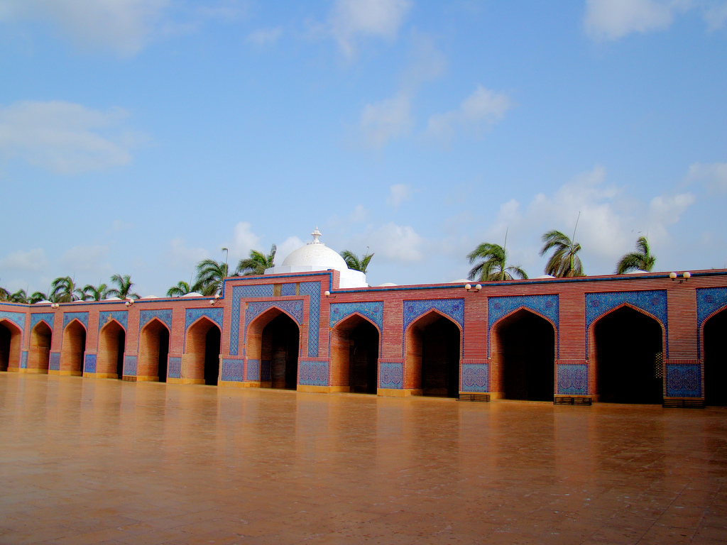 Shah-Jahan-Mosque-in-Thatta-Pakistan
