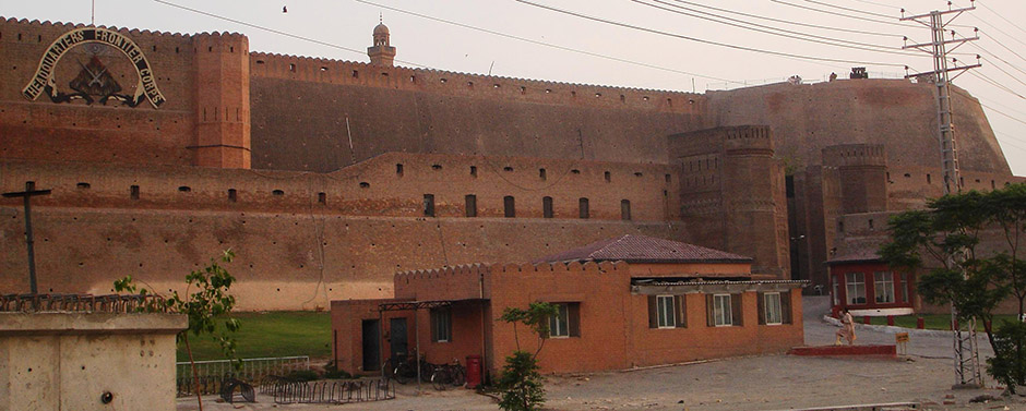 Fort-Of-Bala-Hisar-In-Peshawar-Pakistan