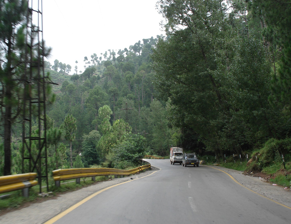 Islamabad to Murree road