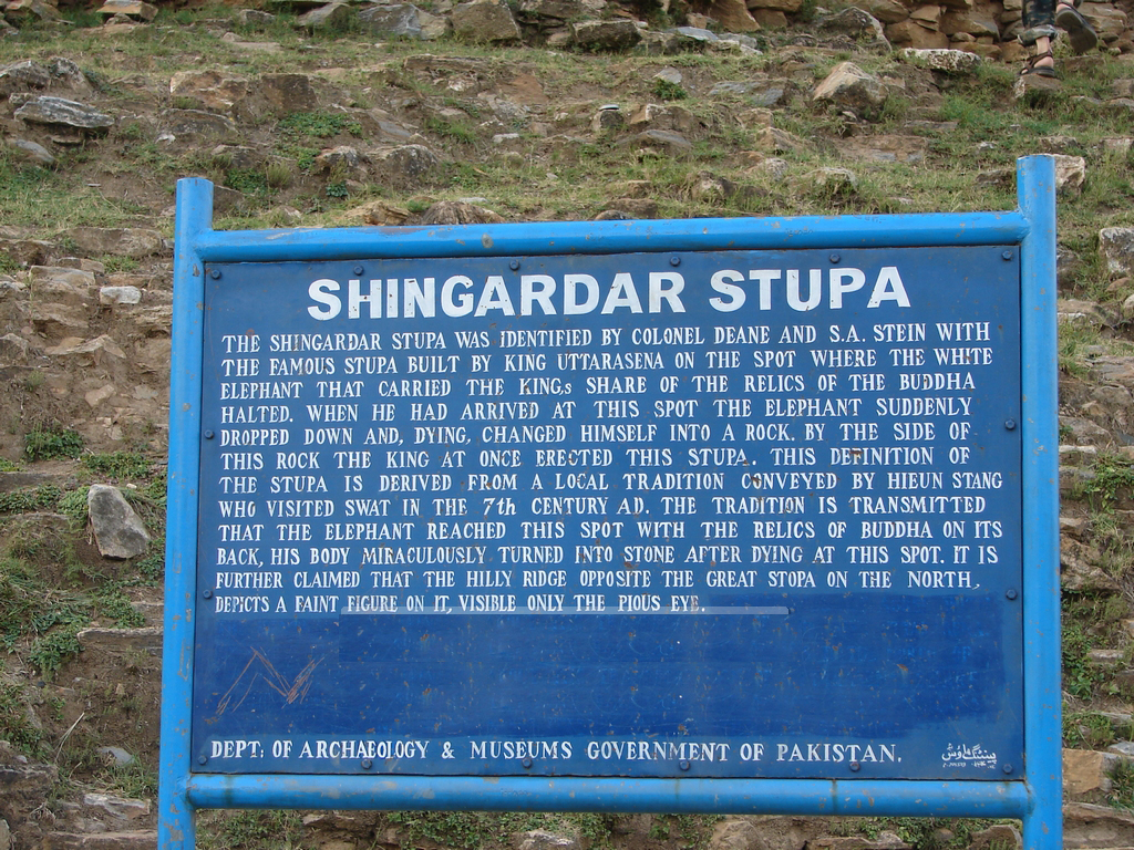 Swat - Shingardar Stupa - 2011 - 01